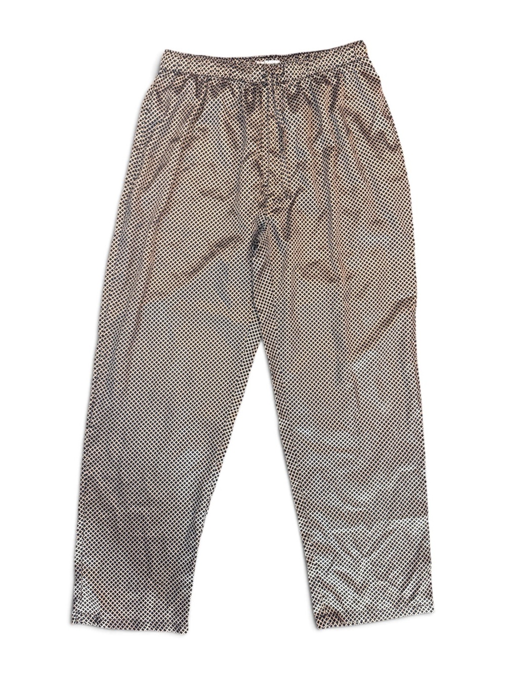 PIERRE CARDIN SATIN ELASTIC WAISTBAND GOLD PANTS